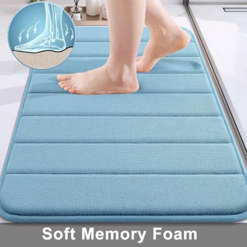 Buganda Memory Foam Bath Mat 70 x 34, Ultra Soft Absorbent Bathroom Rugs - Image 2