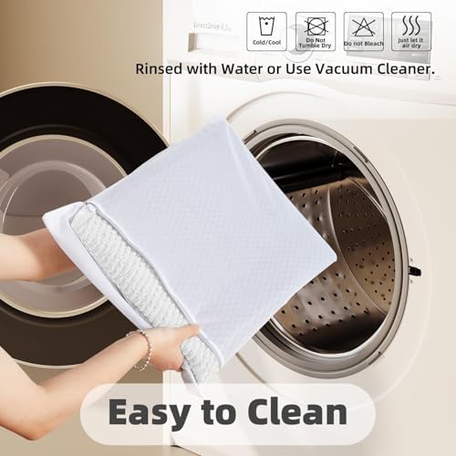 TYUU Bathroom Rugs Non Slip Washable, Super Absorbent Thin Bath Mat Small Quick Dry Low Pile Bathroom Rug, White 16"x24" / 1'4" x 2' - Image 5