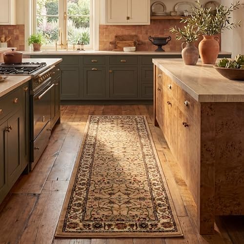 SAFAVIEH Lyndhurst Runner Rug 2'3"x8', Beige & Ivory LNH212D by Unknown