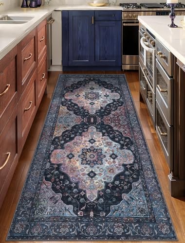 Tangsoo 2x6 Washable Runner Rug for Hallways, Oriental Non Slip Rug Runners - Image 2