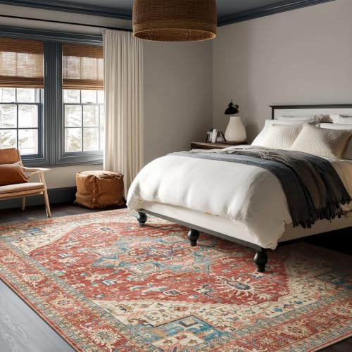 Machine Washable Rugs for Living Room: 8x10 Area Rugs for Bedroom - Image 5