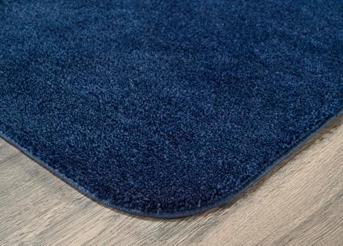 Garland Rug Traditional Bath Rug, 22-Inch by 60-Inch, Navy - Image 5
