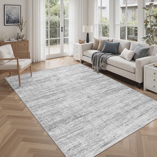 6x9 Area Rugs for Living Room, Non-Slip Modern Abstract Soft Large Washable Rug, Ultra-Thin Indoor Floor Rugs for Bedroom Dining Room,Home Office Decor by Unknown