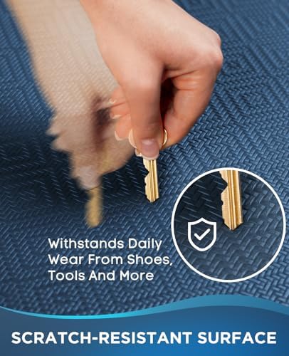 Ophanie Kitchen Mats for Floor, 1/2 inch Thick, 20x32 Anti Fatigue Cushioned Mat,Kitchen Rugs,Waterproof,Comfort Ergonomic Standing Mat for Office,Home,Sink with 99+ Pairs of Anti-Slip Bottom Ridges - Image 5