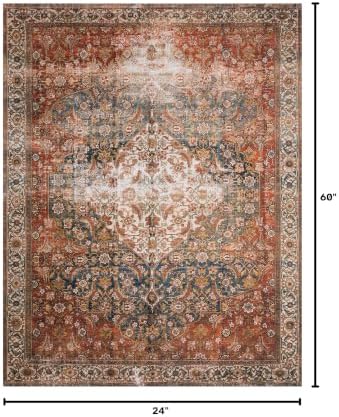 Loloi Layla Ocean/Multi 2'-0" x 5'-0" Accent Rug - Image 2