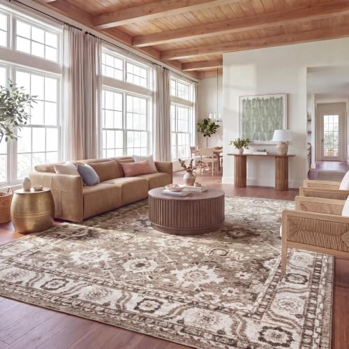 SAFAVIEH Vintage Hamadan Area Rug 12'x18', Traditional Taupe VTH214T by Unknown