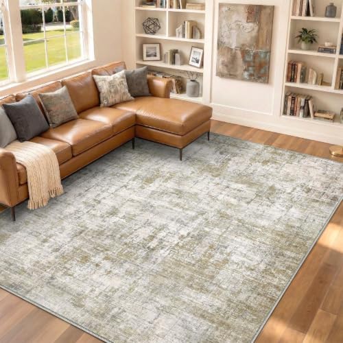 8x10 Area Rugs Washable Abstract Rug for Living Room Bedroom - Image 6