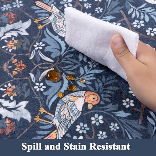 HEBE Hallway Runner Rug 2'x8', Washable Non Slip Kitchen Rug Runner - Image 4