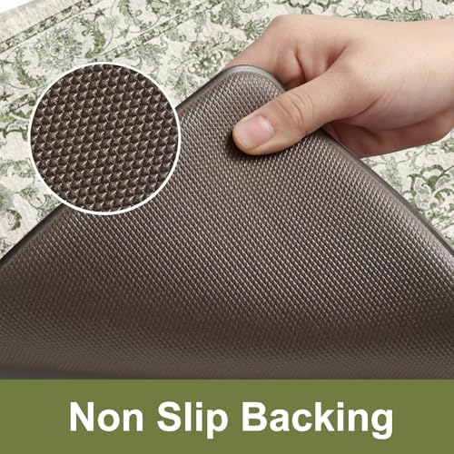 KIMODE Anti Fatigue Mats for Kitchen Floor Comfort Cushioned Rugs Sets of 2 - Image 4
