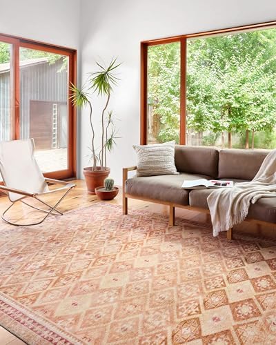 Loloi Layla Natural/Spice 2'-0" x 5'-0" Accent Rug by Unknown