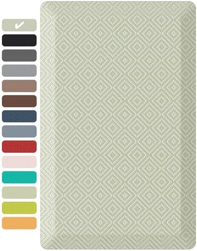 Ophanie Kitchen Mats for Floor, 3/4 Inch, 20x32 Anti Fatigue Cushioned Mat,Kitchen Rugs,Waterproof,Comfort Ergonomic Standing Mat for Office,Home,Sink with 99+ Pairs of Anti-Slip Bottom Ridges by Ophanie