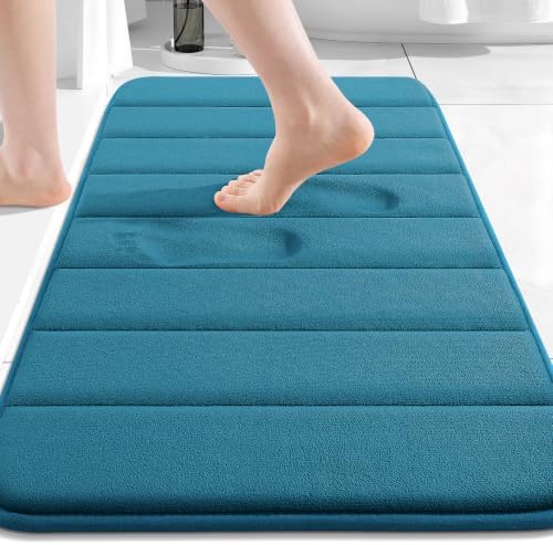 Buganda Memory Foam Bath Mat 30 x 20, Ultra Soft Absorbent Bathroom Rugs by Buganda