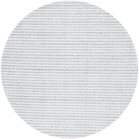 SAFAVIEH Marbella Collection Area Rug - 6' Round, Light Grey & Ivory, Flat Weave Wool Design, Ideal for High Traffic Areas in Living Room, Bedroom (MRB392F) - Image 3