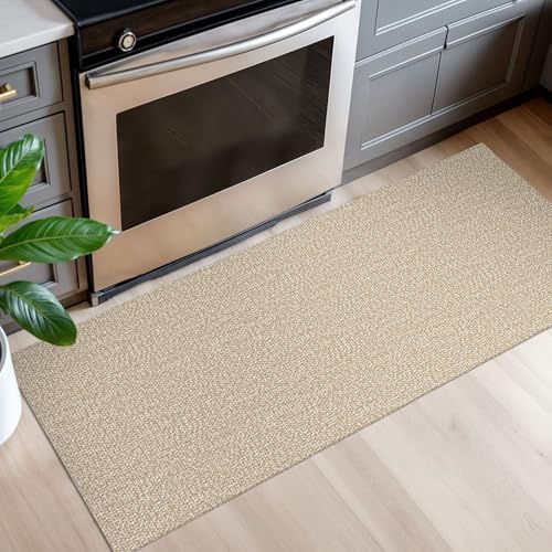 EARTHALL Washable Runner Rug, Non Slip Entry Runner, 2x5 Ft, Sand/Beige - Image 5