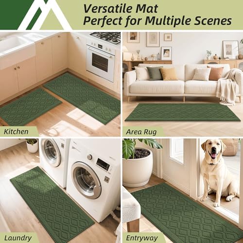 COSY HOMEER Kitchen Rugs and Mats 20"x48" Non Slip Kitchen Mats for Floor - Image 7
