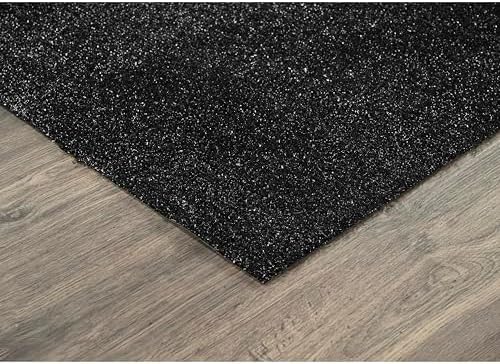 Garland Rug Black Artificial Grass 12 Ft. X 12 Ft. Large Indoor/Outdoor Area Rug -Lush Black Durable, and Low-Maintenance for Patios, Lawns, and More - Image 4