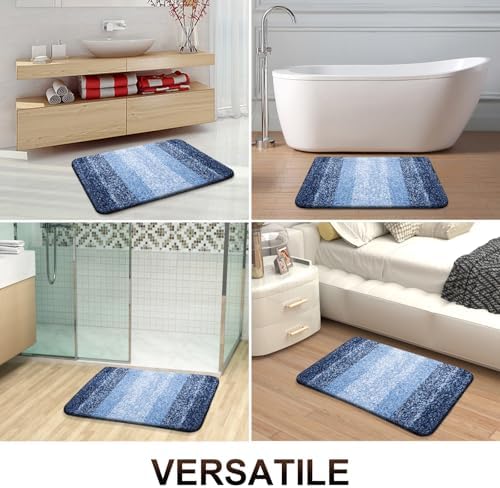 OLANLY Bathroom Runner Rug 47x24, Extra Soft Absorbent Microfiber Bath Rugs - Image 6