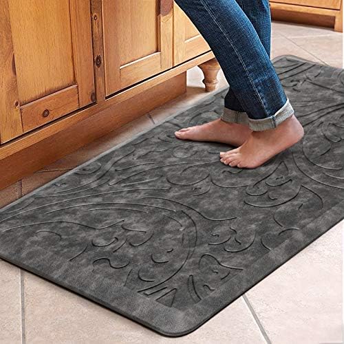 Kitchen Mat Cushioned Anti-Fatigue Comfort Standing Mat Rug for Home,Office by KMAT