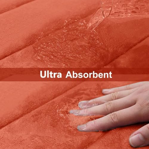 Buganda Memory Foam Bath Mat 34 x 20, Ultra Soft Absorbent Bathroom Rugs - Image 5