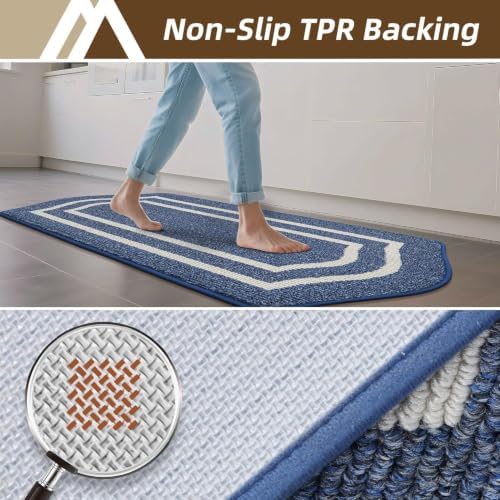 COSY HOMEER Long Kitchen Floor Mats and Rugs Non Slip Washable,24"x79" - Image 4