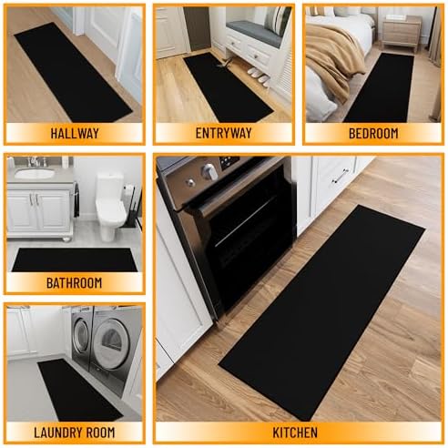 Ottomanson 2x5 Kitchen Rug Runner – Non-Slip Entryway Rug - Image 3