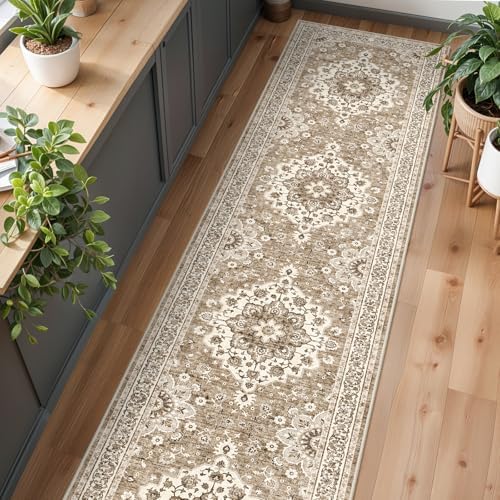 Washable Oriental Hallway Runner Rug: 3x20 Rug for Living Room Soft Carpet - Image 3
