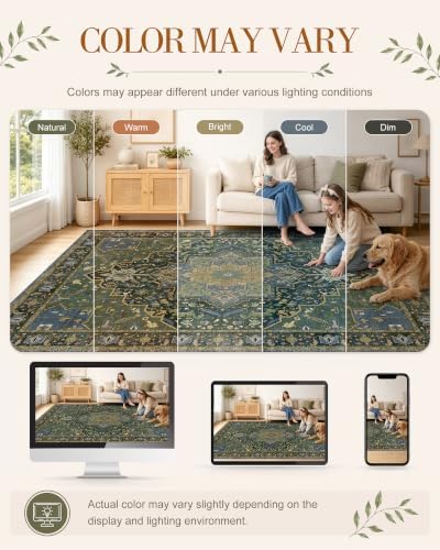 OLANLY 2x7 Washable Runner Rug, Soft Non Slip Carpet for Hallway Kitchen - Image 2