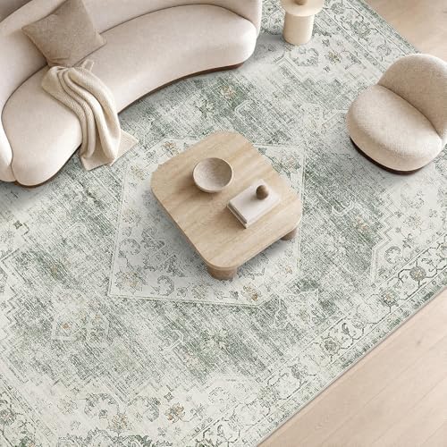 Garvee Sage Green Boho 10x14 Area Rugs for Living Room Bedroom - Image 2