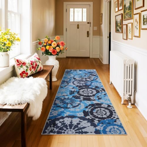 Washable 2x6 Runner Rugs for Hallway, Boho Modern Runner Rug for Entryway - Image 7