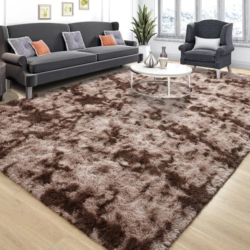 Tepook 9x12 Soft Fluffy Area Rugs for Living Room Bedroom - Image 2