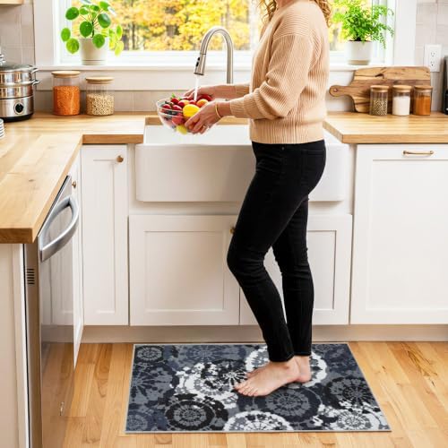 Washable 2x3 Entry Rug, Boho Small Throw Rugs for Entryway Door Mat by Quntue