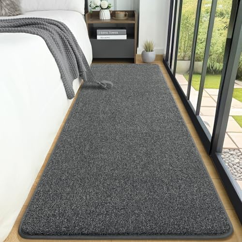 AROGAN 2x6 Runner Rug for Hallway, Long Runner Rugs Non Slip, Black & White - Image 3
