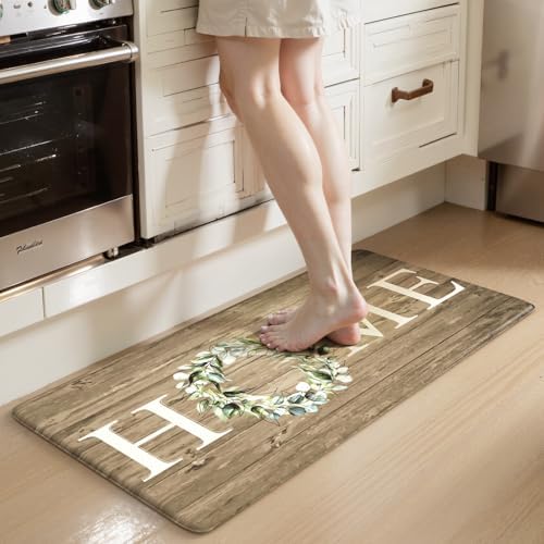 KIMODE Anti Fatigue Kitchen Mat for Floor Cushioned Comfort Standing Mat by StayinComfortCookwithJoy