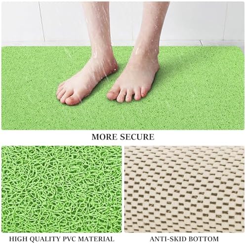 LuxStep Shower Mat Bathtub Mat,Non-Slip Bath Mat with Drain, Quick Drying - Image 3