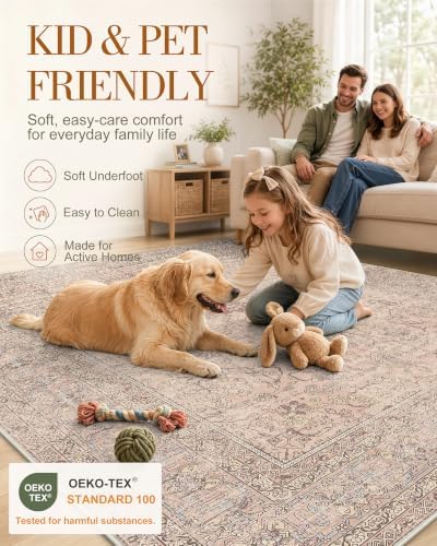OLANLY 3x6 Washable Runner Rug, Soft Non Slip Carpet for Hallway Kitchen - Image 5