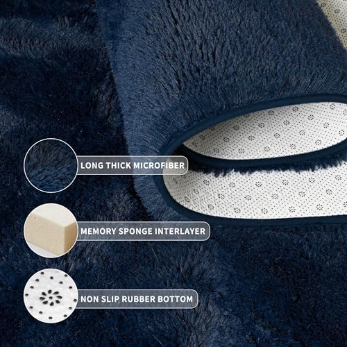 Tepook Soft Fluffy Rugs for Bedroom, 4x6 Area Rug for Living Room - Image 5