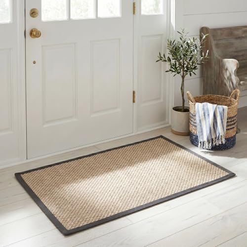 SAFAVIEH Natural Fiber Accent Rug 2'6"x4' Textured, Marble NF143D by Unknown
