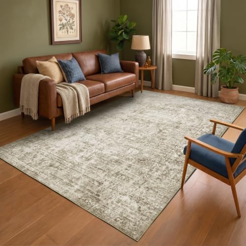 Homemate Washable Rug 6x9 Area Rugs - Vintage Rugs for Living Room - Image 3