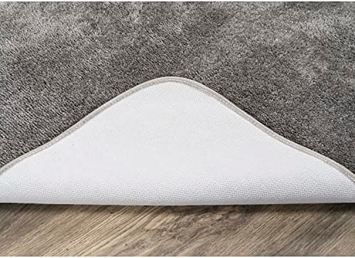 Garland Rug Traditional Nylon Washable Medium Gray 3 Bath Rugs (17" X 24", 21" X 34", 21" X 34") - Soft, Absorbent, and Stylish for Your Bathroom - Image 5