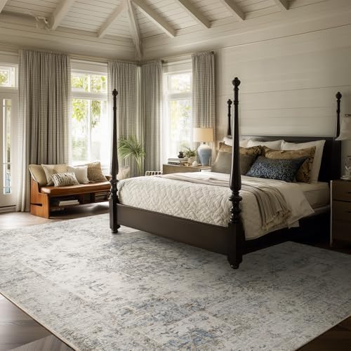 Machine Washable Rugs for Living Room: 9x12 Area Rugs for Bedroom - Image 4