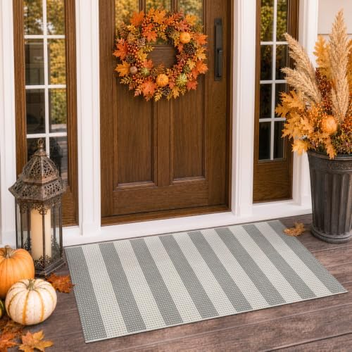 Front Door Rug 24"x51" Fall Outdoor Door Mat Outside Entrance Porch Decor by OJIA