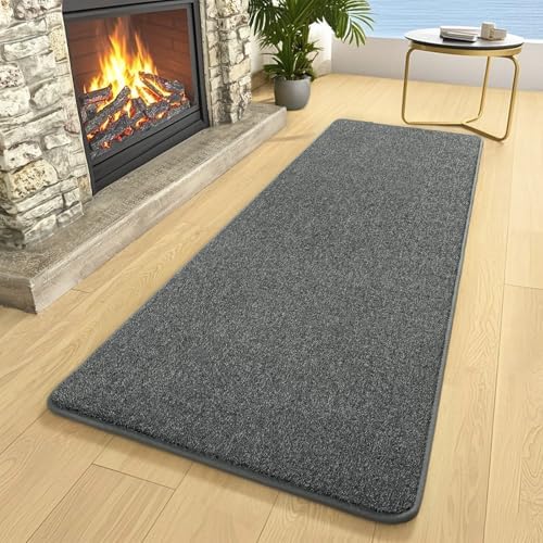 AROGAN 2x6 Runner Rug for Hallway, Long Runner Rugs Non Slip, Black & White - Image 2