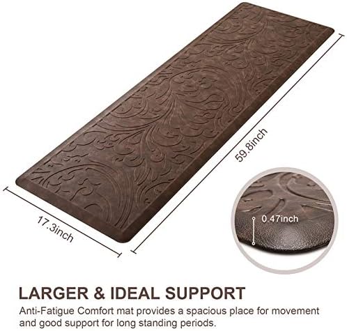 Kitchen Mat Cushioned Anti-Fatigue Comfort Standing Mat Rug for Home,Office - Image 2