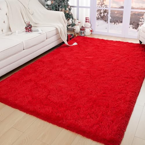 Chicrug Soft Area Rugs for Bedroom Living Room Plush Fluffy Rug 4x6 - Image 6