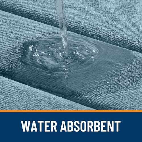OLANLY Memory Foam Bath Mat 35x24, Super Soft and Absorbent Bathroom Rugs - Image 4