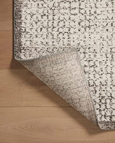 Loloi Darby Ivory/Stone 5'-3" x 7'-6" Area Rug - Image 7