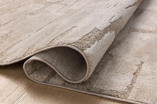 Loloi Amber Lewis Monty Taupe/Beige 2'-7" x 8'-0" Runner Rug - Image 4