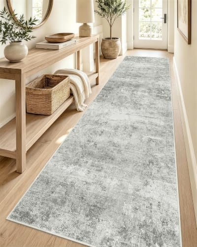 OLANLY 2'6"x12' Washable Runner Rug, Non Slip Carpet for Hallway Kitchen by OLANLY