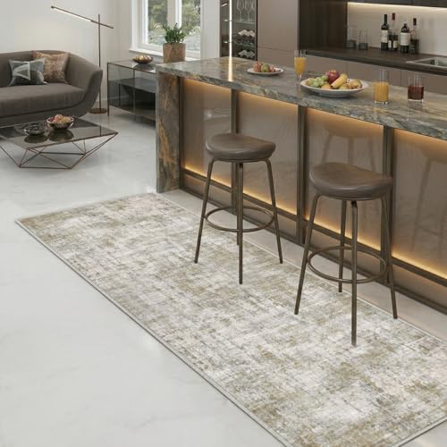 2x6 Abstract Kitchen Runner Rug Washable Non-Slip Bedroom Rugs - Image 5