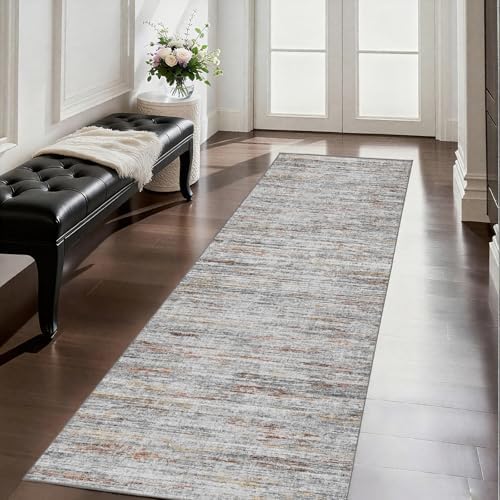 Washable Runners for Hallway 2x6 Runner Rug,Ultra-Thin Kitchen Runner Rugs,Non-Slip Backing Entryway Rug Runner,Abstract Carpet for Hallways,Bedroom,Dining,Laundry Room by Unknown